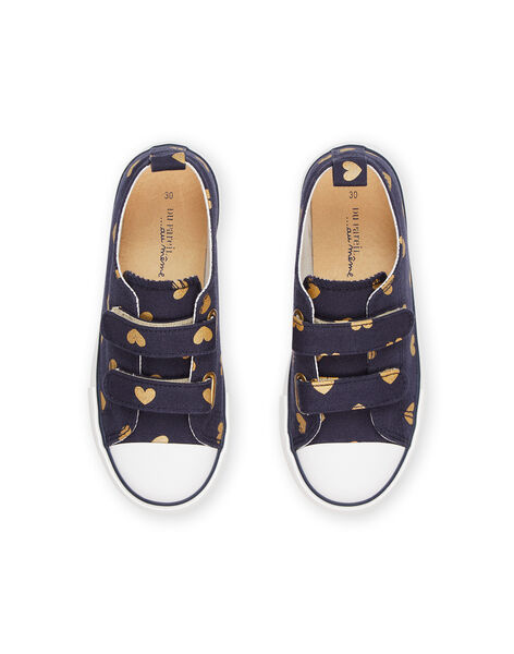 Sneakers in tela con stampa cuori RATOILHEART / 23KK3571D16070