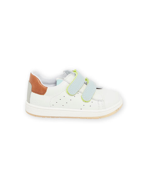 Sneakers bianche in pelle RUBASDAMO / 23KK3822D3F000