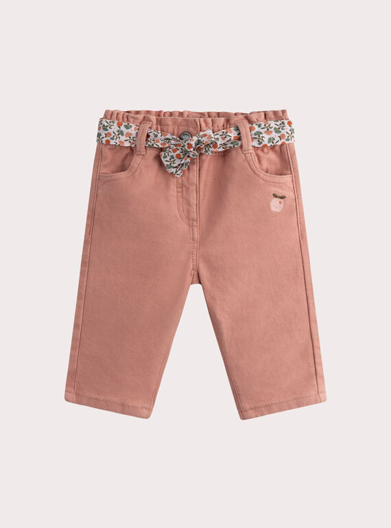 Pantaloni rosa per neonata WILANPAN / 25SG0942PAN312