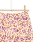 Shorts rosa con stampa fiori esotici RASOSHORT / 23S90121SHOD322