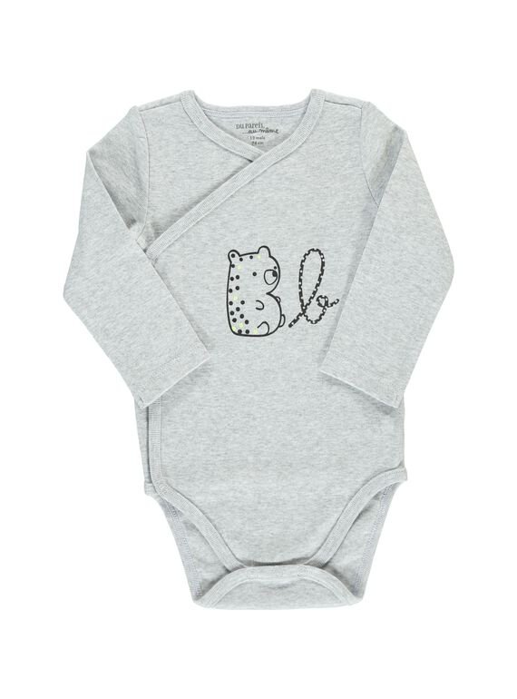 Unisex long-sleeved bodysuit DOU2BOD4 / 18WF05M4BOD943