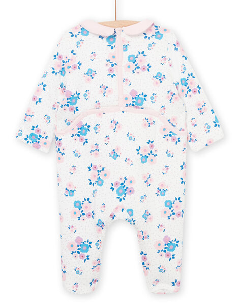 Tutina con stampa a fiori e gatti PEFIGREAOP / 22WH1326GRE001