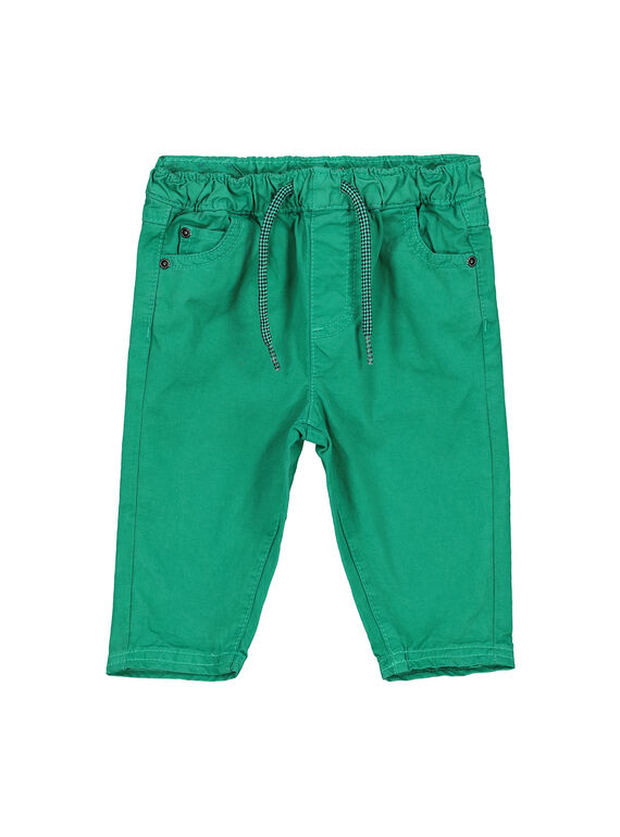 Pantaloni verdi neonato FUJOPAN3 / 19SG1033PANG603
