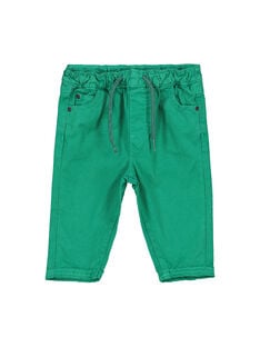 Pantaloni verdi neonato FUJOPAN3 / 19SG1033PANG603