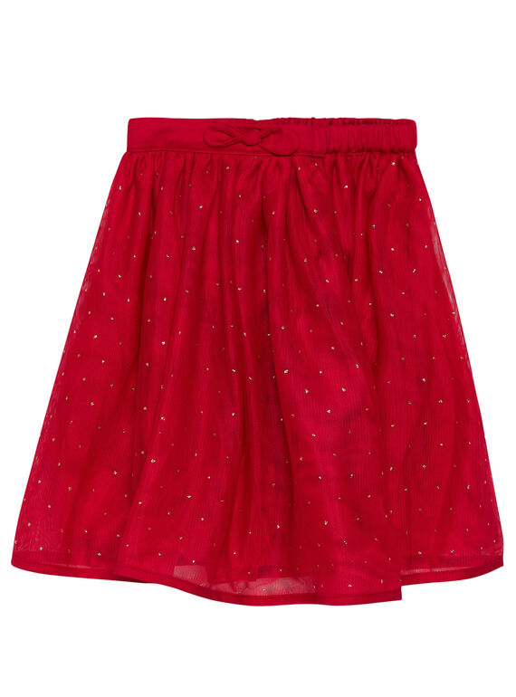 Gonna in raso di cotone e tulle JAJAJUP1 / 20S901B1JUP050