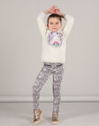 Pantaloni con stampa a fiori PAREPANT1 / 22W901T1PANJ901