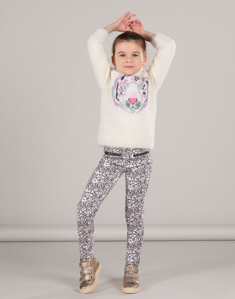 Pantaloni con stampa a fiori PAREPANT1 / 22W901T1PANJ901