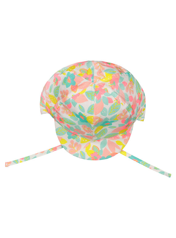 Cappellino a fiori neonata FYICHA / 19SI09K1CHA099