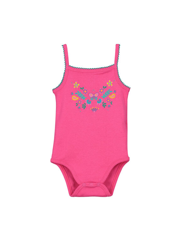 Body con spalline neonata FEFIBODECO / 19SH13I2BDL330