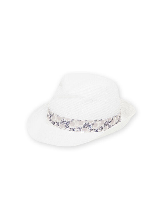 Cappello di paglia bianco RYOJOCHA1 / 23SI02B4CHA000