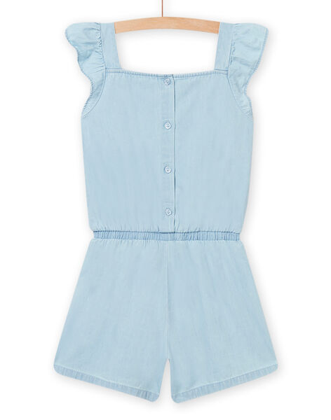 Tuta denim chiaro bambina NASANCOMB1 / 22S901S2CBLP272