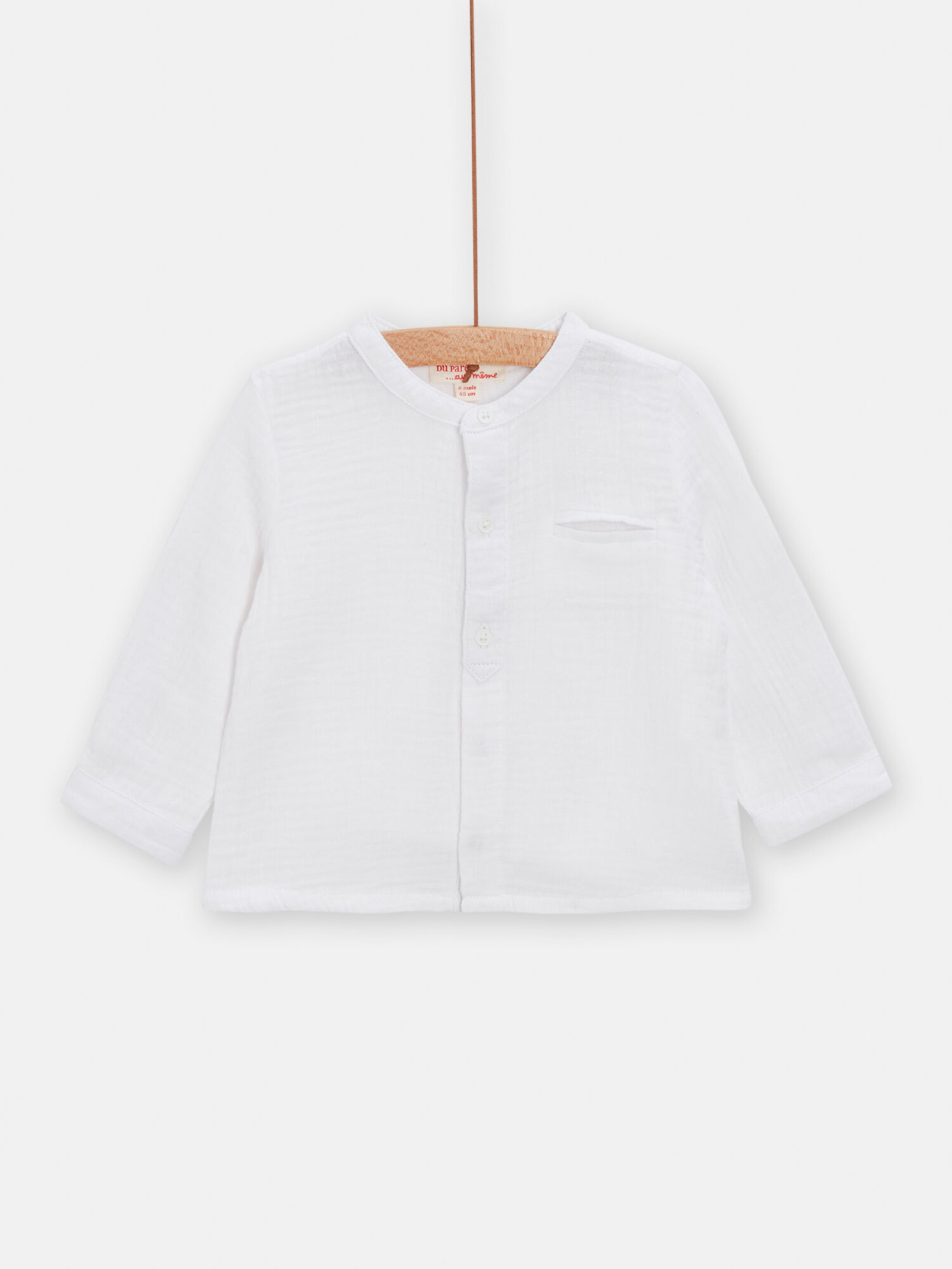 Camicia new arrivals bianca neonato