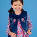 Cardigan senza maniche double face