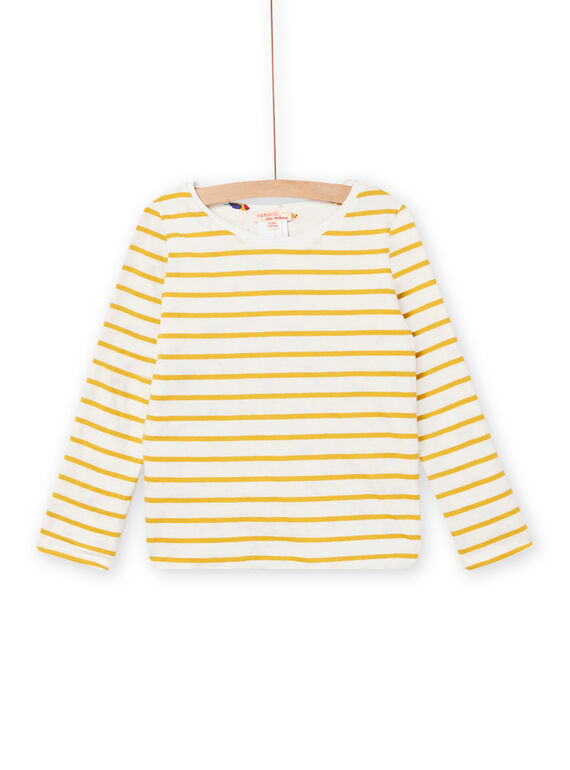 T-shirt maniche lunghe double face bambina NALUTEE1 / 22S901P3TML001