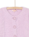 Cardigan in maglia effetto piume PARECAR3 / 22W901T3CAR320