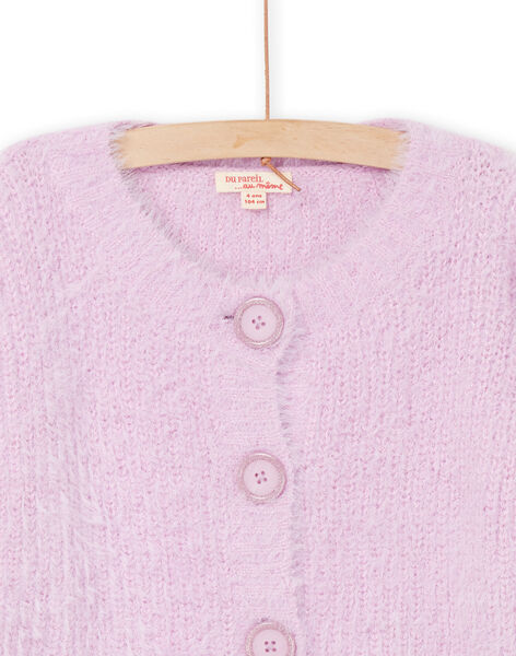 Cardigan in maglia effetto piume PARECAR3 / 22W901T3CAR320