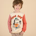 T-shirt con motivo cane yoga