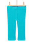 Leggings stretch blu turchese neonata NYIJOLEG2 / 22SI0963CAL202