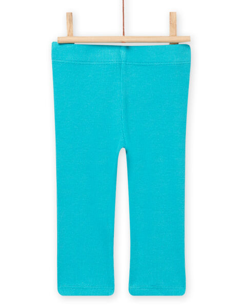 Leggings stretch blu turchese neonata NYIJOLEG2 / 22SI0963CAL202