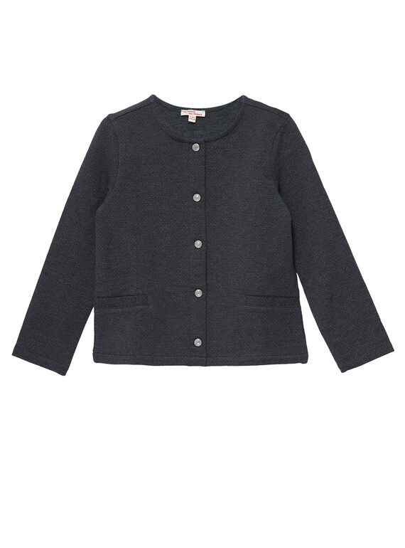 Cardigan antracite melange JAJOCAR4 / 20S90154D3C944