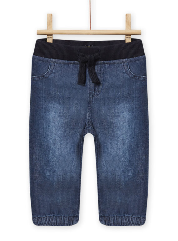 Jeans denim medio con elastico in vita neonato NUJOJEAN / 22SG1061JEAP274