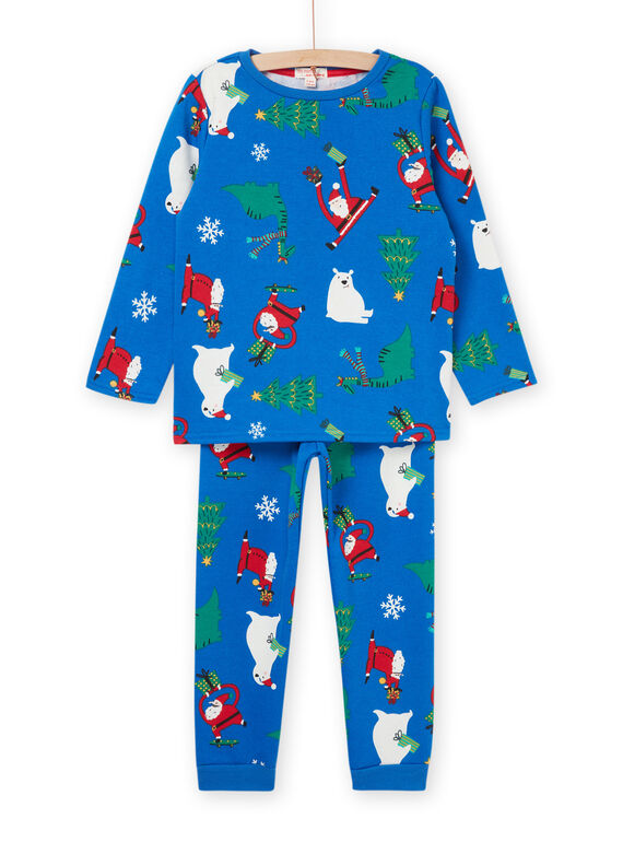 Pigiama natalizio blu PEGOPYJNO2 / 22WH1271PYJC209
