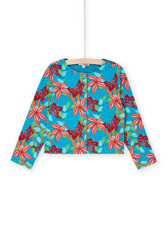 Cardigan turchese double face RABALCAR / 23S901W1CARC217