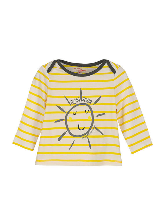 T-shirt maniche lunghe neonato FULITEE4 / 19SG1024TML099