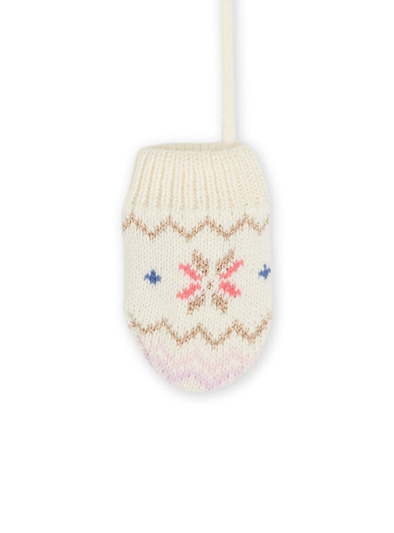 Muffole con stampa fiocco di neve PYIREGAN1 / 22WI09G1GAN001