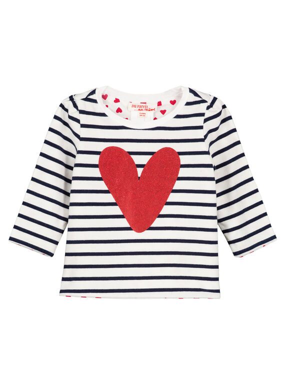 T-shirt double face neonata GITRITEE / 19WG09J1TML001