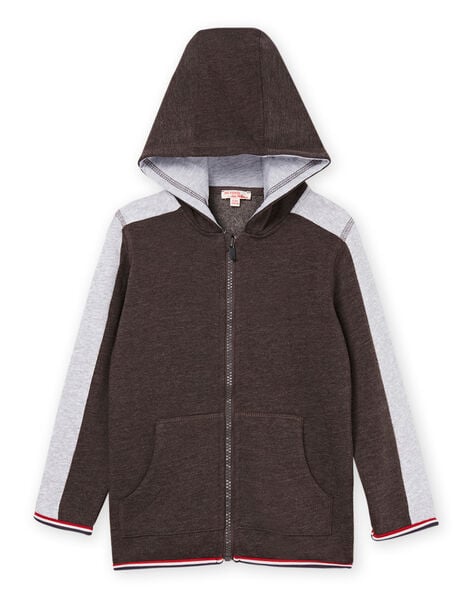 Giacca sportiva antracite e grigio melange POJOJOH2 / 22W902D1JGH944