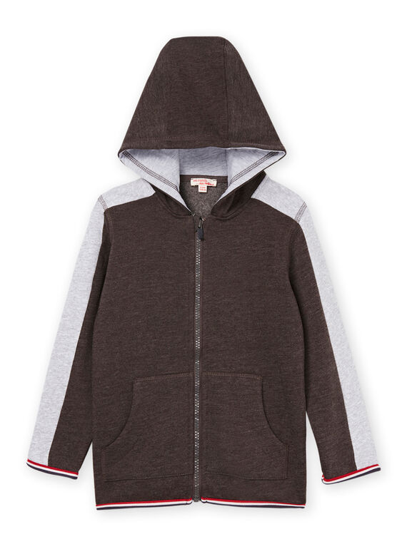 Giacca sportiva antracite e grigio melange POJOJOH2 / 22W902D1JGH944