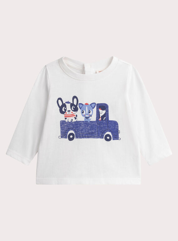 T-shirt écru per neonato WUKATEE2 / 25SG1036TMLA002