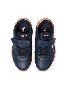 Sneakers Reebok navy con dettagli marrone bambino MOG58316 / 21XK3644D36070