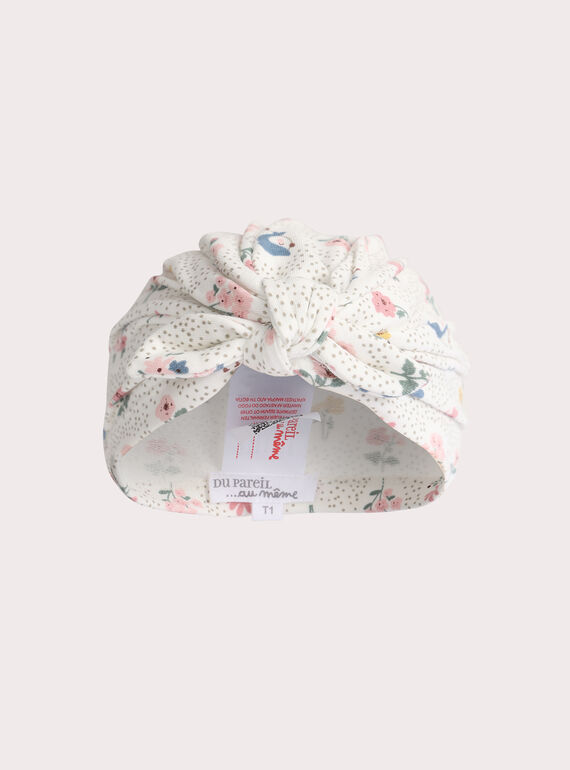 Turbante stampato per neonata  VOU1BAN / 24WF40C1CHA001
