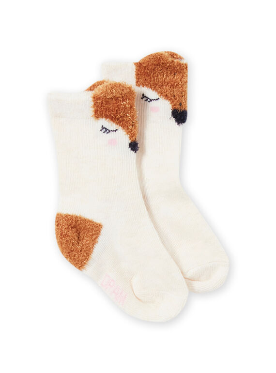 Calze con motivo gufo neonata MYISAUSOQ / 21WI09P1SOQA010