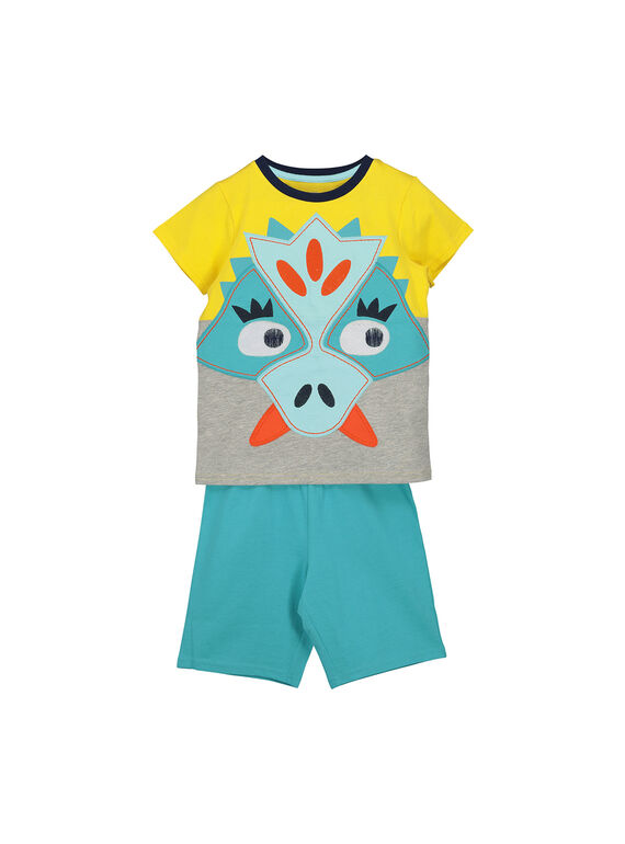 Pigiama corto in cotone bambino FEGOPYCZOR / 19SH12H2PYJF519