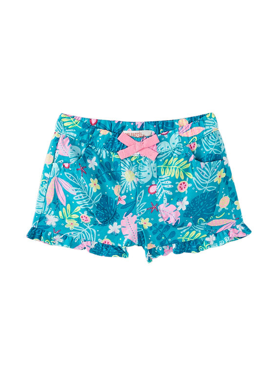 Shorts con stampa neonata JIQUASHO1 / 20SG09R1SHO621