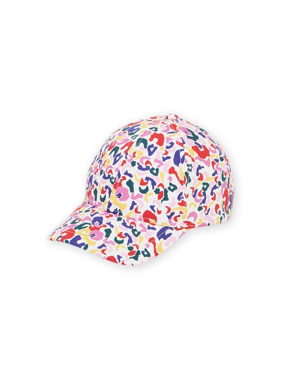 Cappellino multicolore con stampa a macchie RYACAP2 / 23SI01B3CHA001