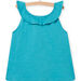 Canottiera blu celadon bambina