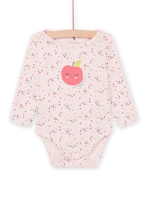 Body maniche lunghe con stampa a pois. PEFIBODAOP / 22WH1343BDL632