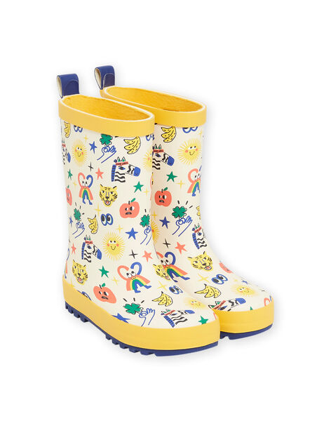 Stivali da pioggia fantasia motivo fantasia bambino NOPLUILUCKY / 22KK3663D0C080