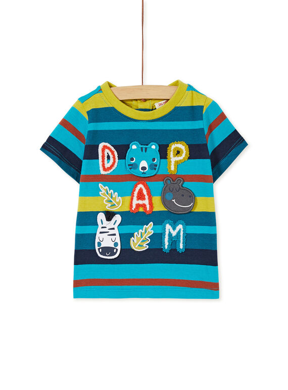 Turquoise T-SHIRT KUBRITEE3EX / 20WG10F1TMC202