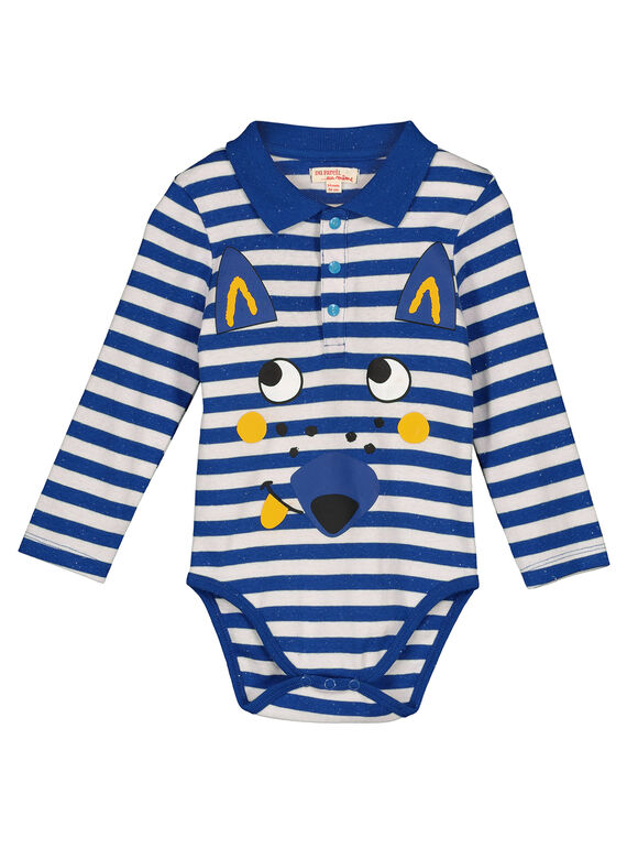 Body a righe con colletto GUBLEBOD / 19WG1091BOD000