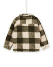 Giacca in sherpa bicolore PORHUGIL2 / 22W902Q1GIL609