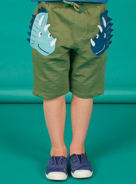 Bermuda kaki bambino LOVERBER3 / 21S902Q3BERG631