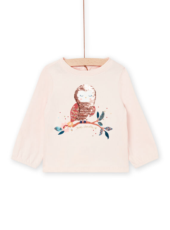 T-shirt con stampa gufo PIPRATEE / 22WG09S1TML301