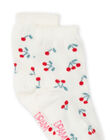 Calze corredo ecrù con stampa ciliegie RYIJOSOQ1 / 23SI0975SOQ001