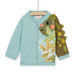 Cardigan con stampa dinosauro