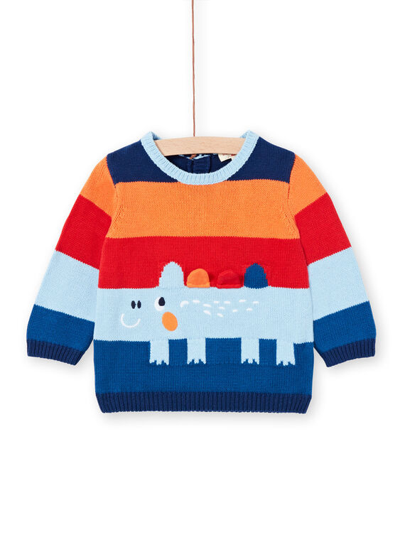 Maglia celeste neonato LUCANPUL / 21SG10M1PUL020